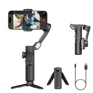 Smart XE Stabilizer Video Recording Magnetic Fill Light 3-Axis Foldable Gimble